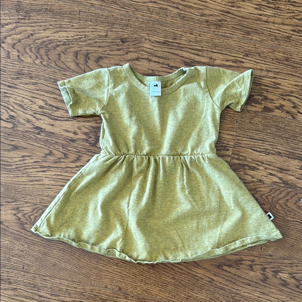 Stylish Yellow  Kids Dress